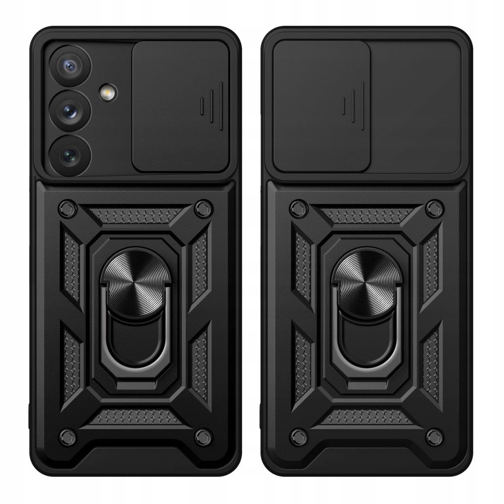 Custodia per Samsung Galaxy A14 A145 / A14 5G A146, Techsuit, CamShield, Nera
