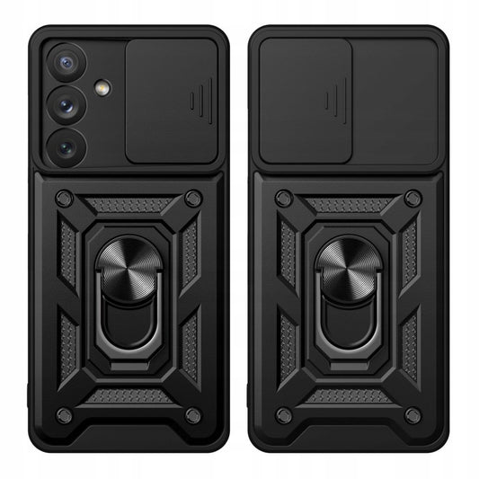 Custodia per Samsung Galaxy A14 A145 / A14 5G A146, Techsuit, CamShield, Nera