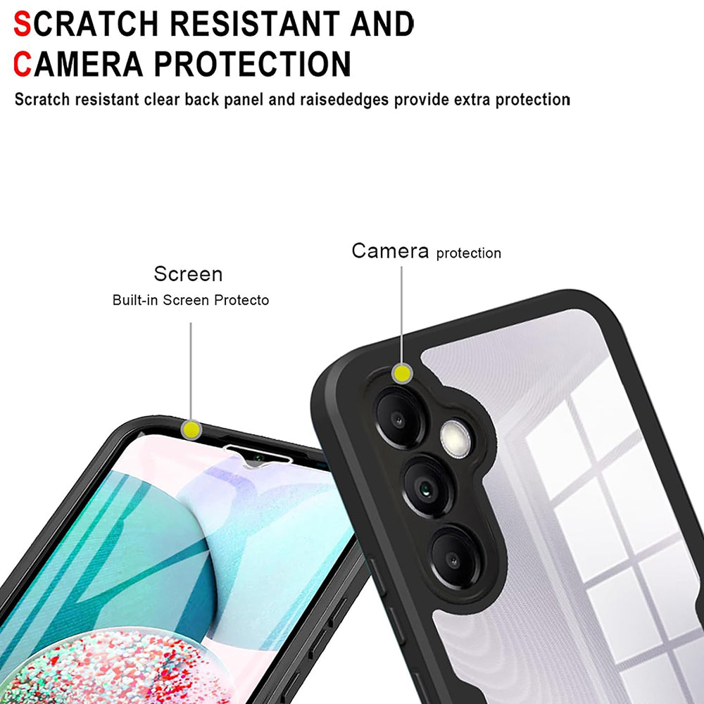 Custodia per Samsung Galaxy A14 A145 / A14 5G A146, Techsuit, ColorVerse 360, Viola