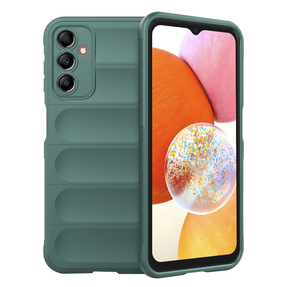 Custodia per Samsung Galaxy A14 A145 / A14 5G A146, Techsuit, Magic Shield, Verde