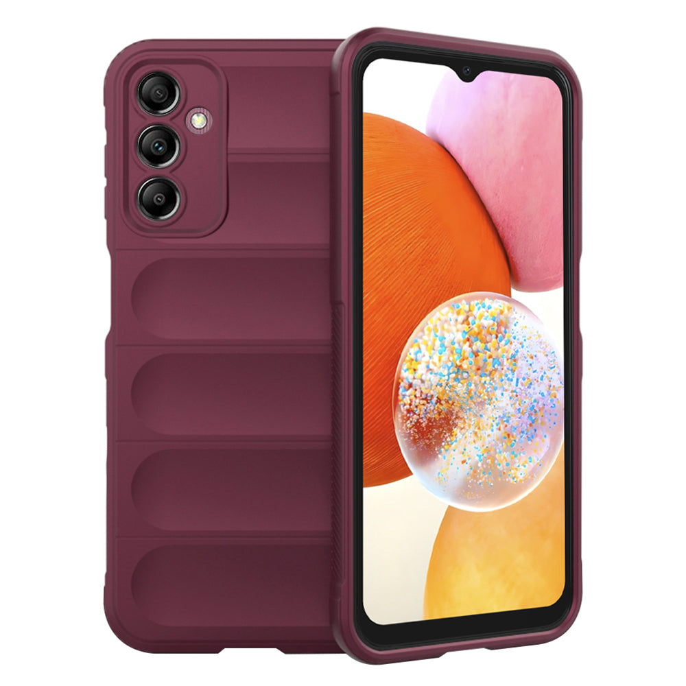 Custodia per Samsung Galaxy A14 A145 / A14 5G A146, Techsuit, Magic Shield, Vinaccia