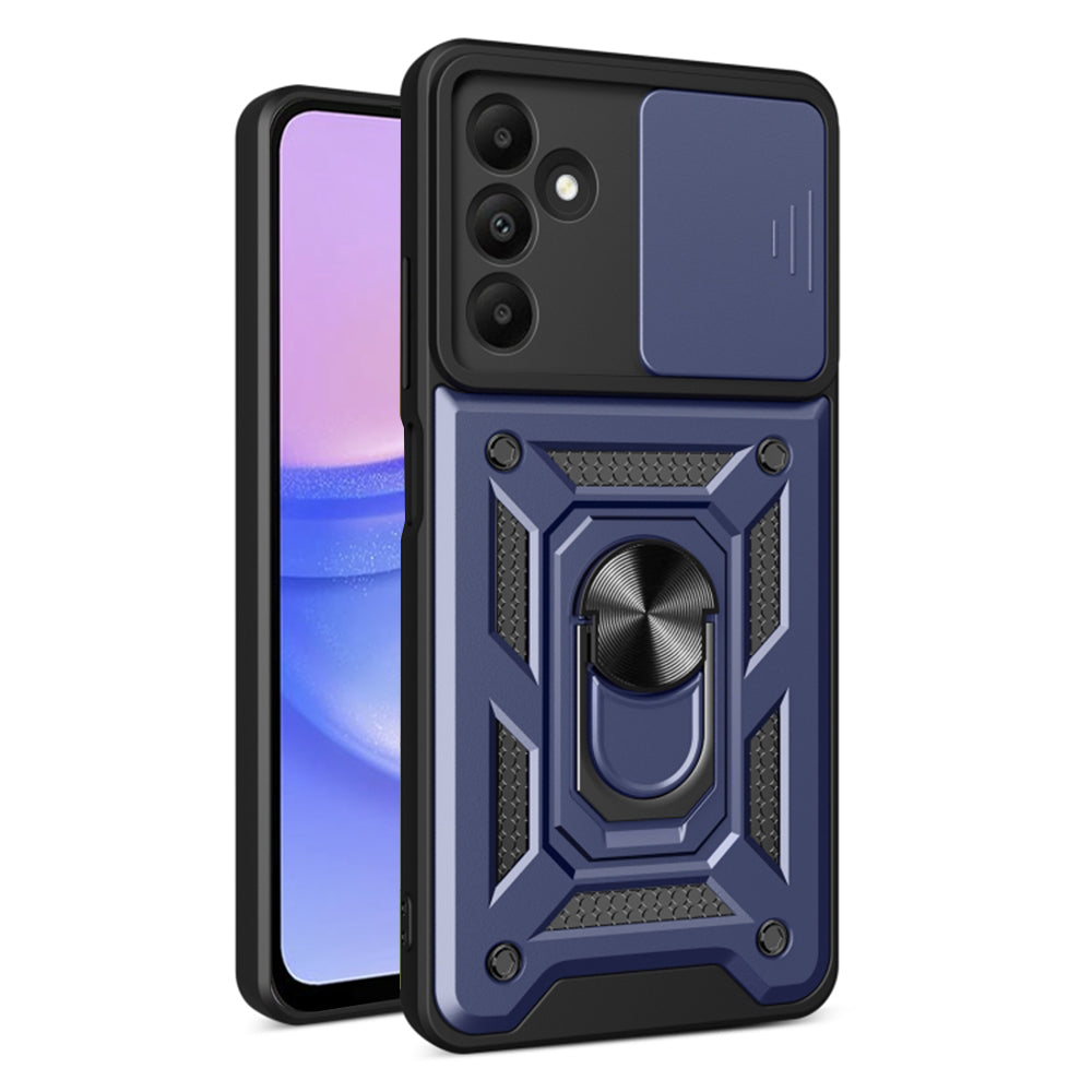 Custodia per Samsung Galaxy A15 5G A156 / A15 A155, Techsuit, CamShield, Blu
