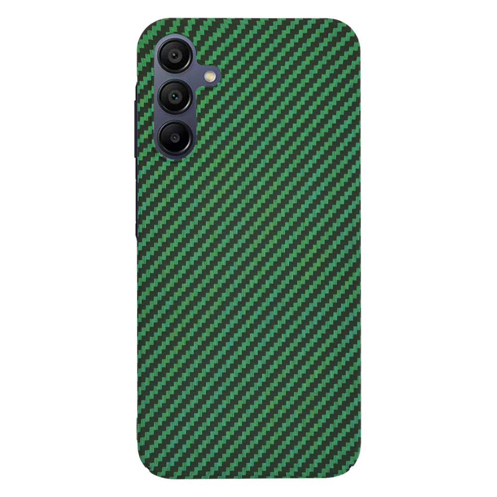 Custodia per Samsung Galaxy A15 5G A156 / A15 A155, Techsuit, Carbonite FiberShell, Verde