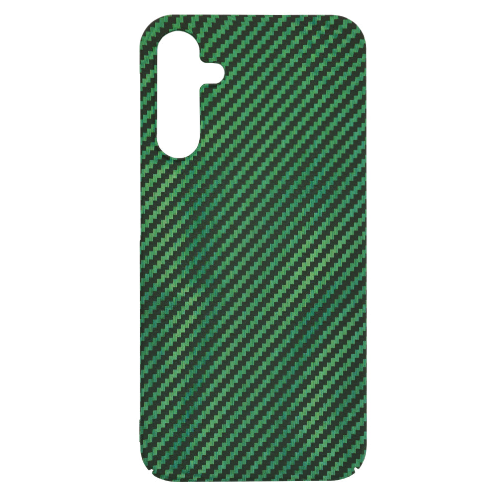 Custodia per Samsung Galaxy A15 5G A156 / A15 A155, Techsuit, Carbonite FiberShell, Verde