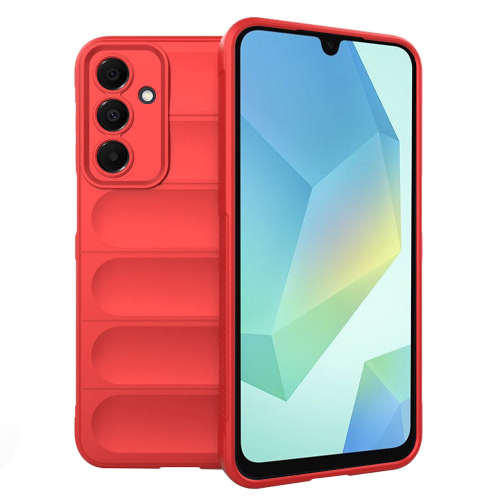 Custodia per Samsung Galaxy A16 5G A166 / A16 4G A165, Techsuit, Magic Shield, Rossa