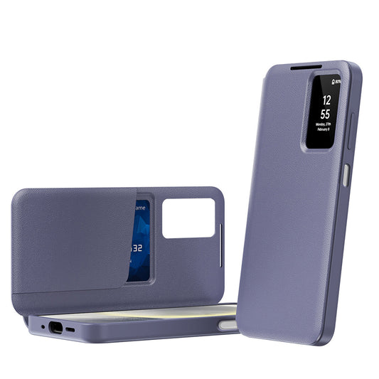 Custodia per Samsung Galaxy A17 4G / A17 5G / A26 A266, Techsuit, SmartView, Viola