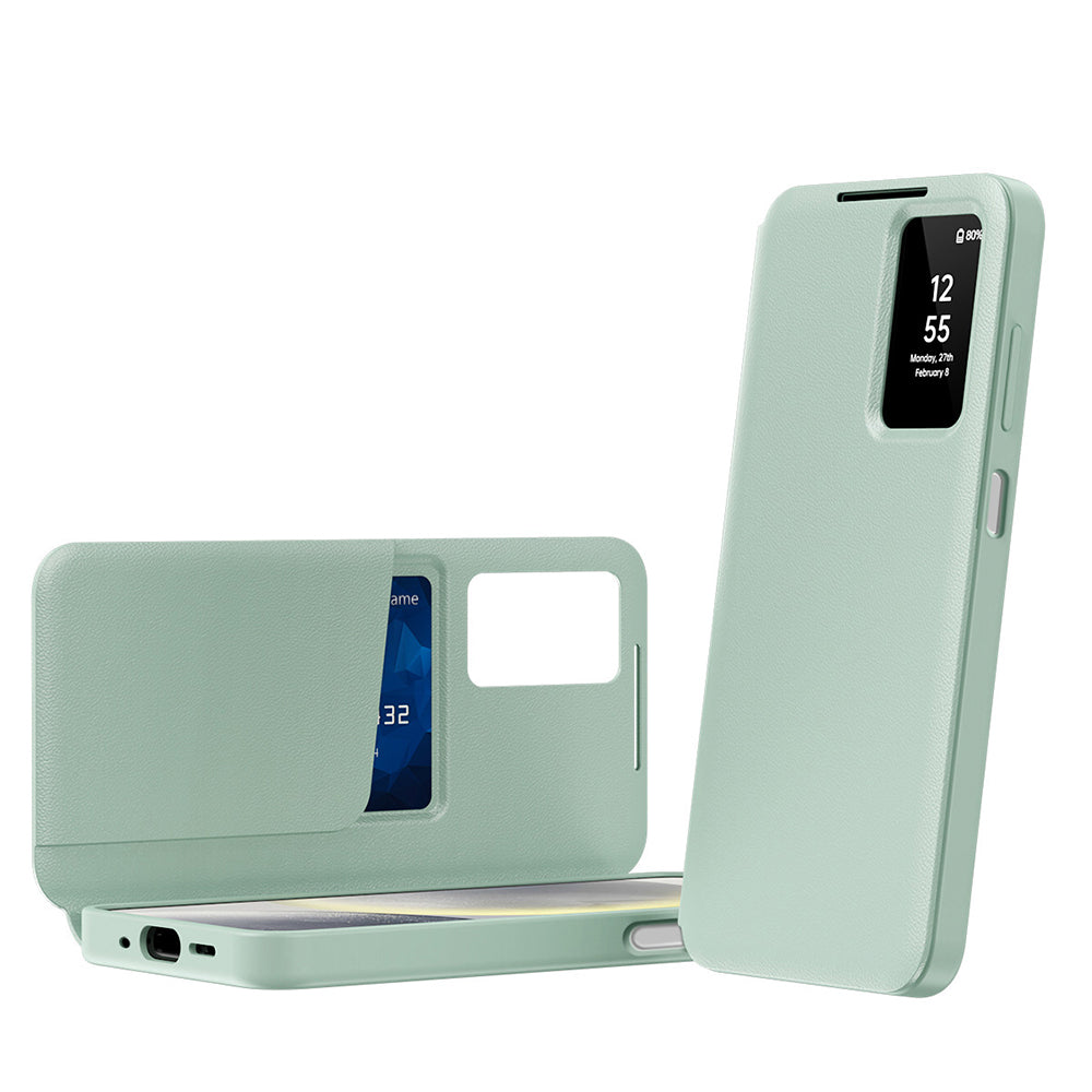 Custodia per Samsung Galaxy A17 4G / A17 5G / A26 A266, Techsuit, SmartView, Verde