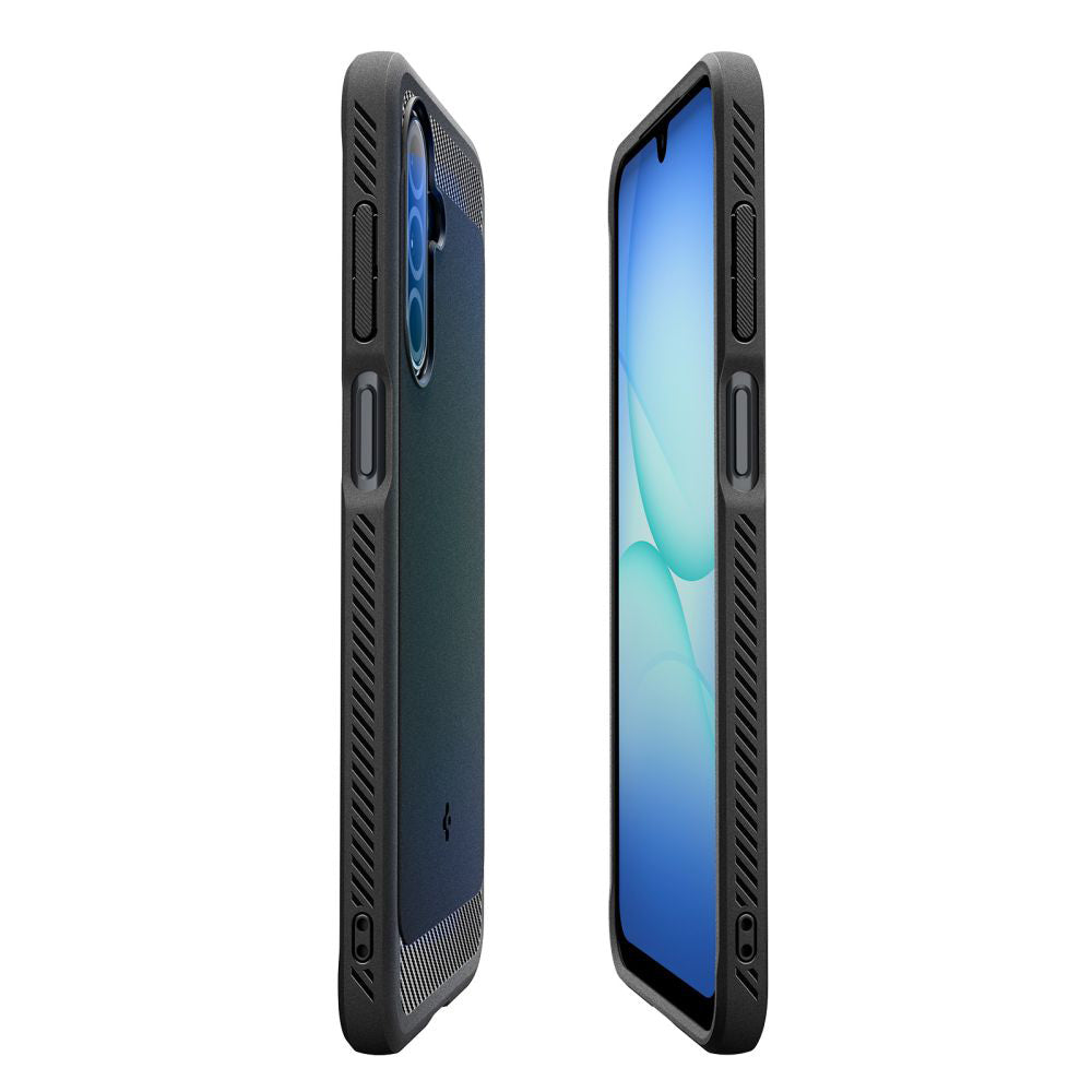 Custodia per Samsung Galaxy A17 4G / A17 5G, Spigen, Rugged Armor, Nera ACS09844