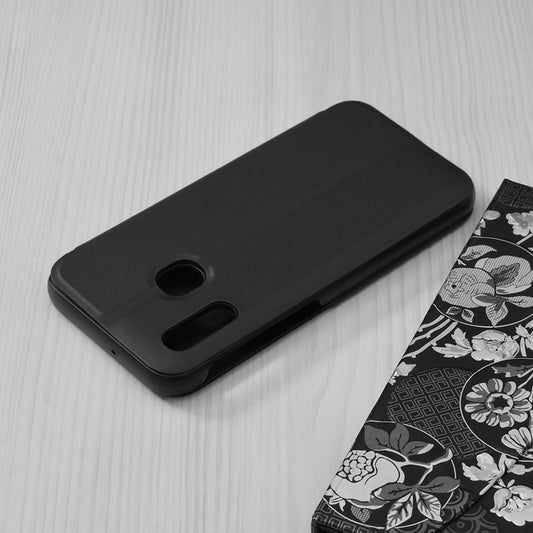 Custodia per Samsung Galaxy A20e A202, Techsuit, eFold, Nera