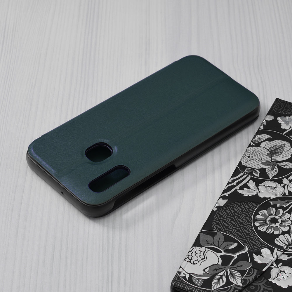 Custodia per Samsung Galaxy A20e A202, Techsuit, eFold, Verde