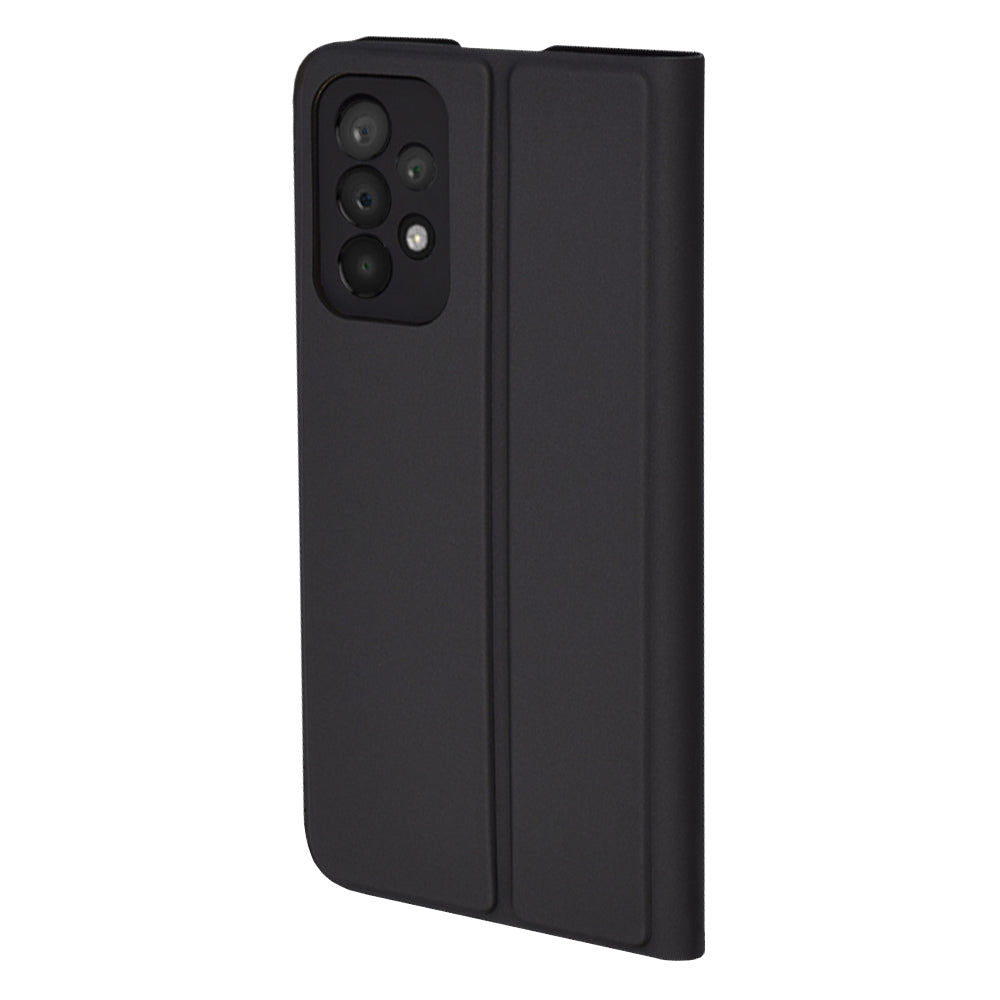 Custodia per Samsung Galaxy A23 5G A236 / A23 A235, Techsuit, Magskin Book, Nera