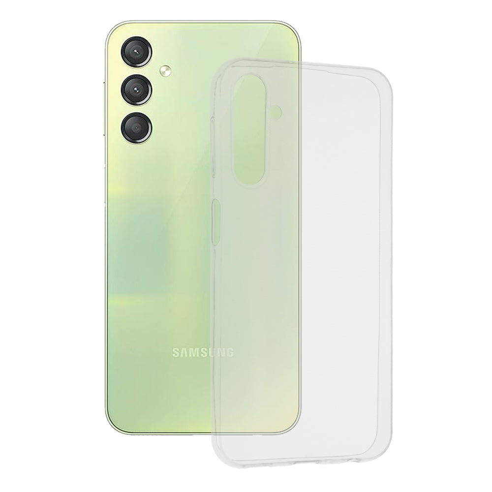 Custodia per Samsung Galaxy A24 4G A245, Techsuit, Clear, Trasparente