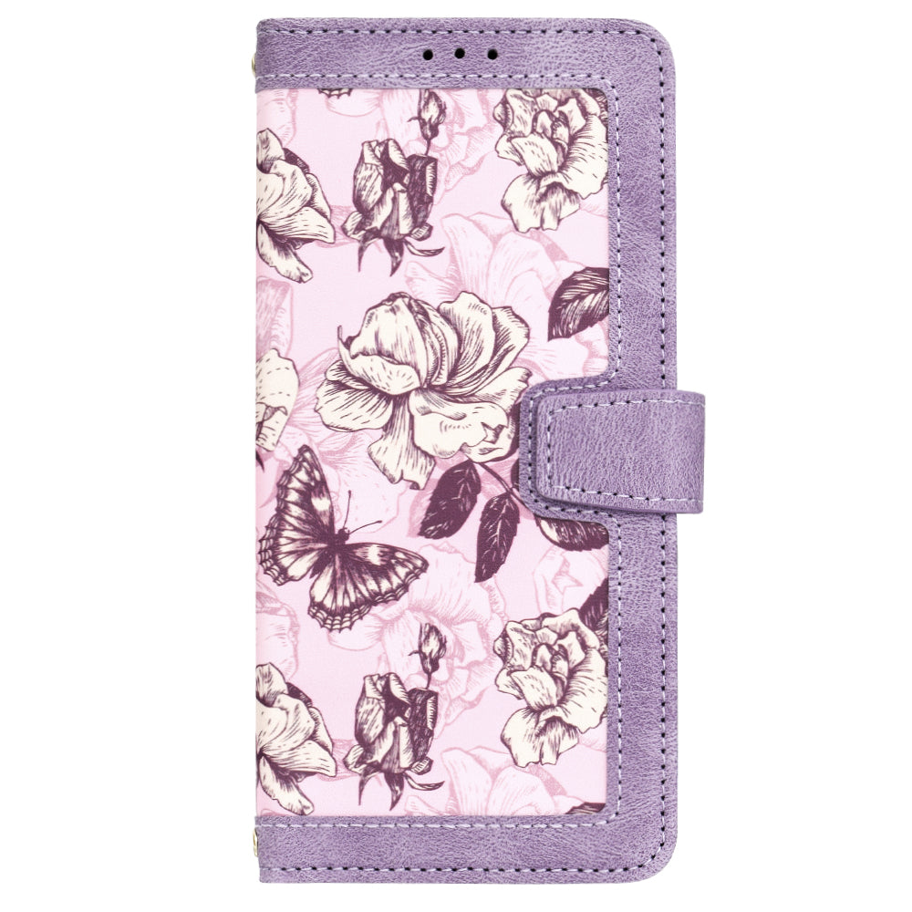 Custodia per Samsung Galaxy A25 A256, Techsuit, FlipCraft, Viola