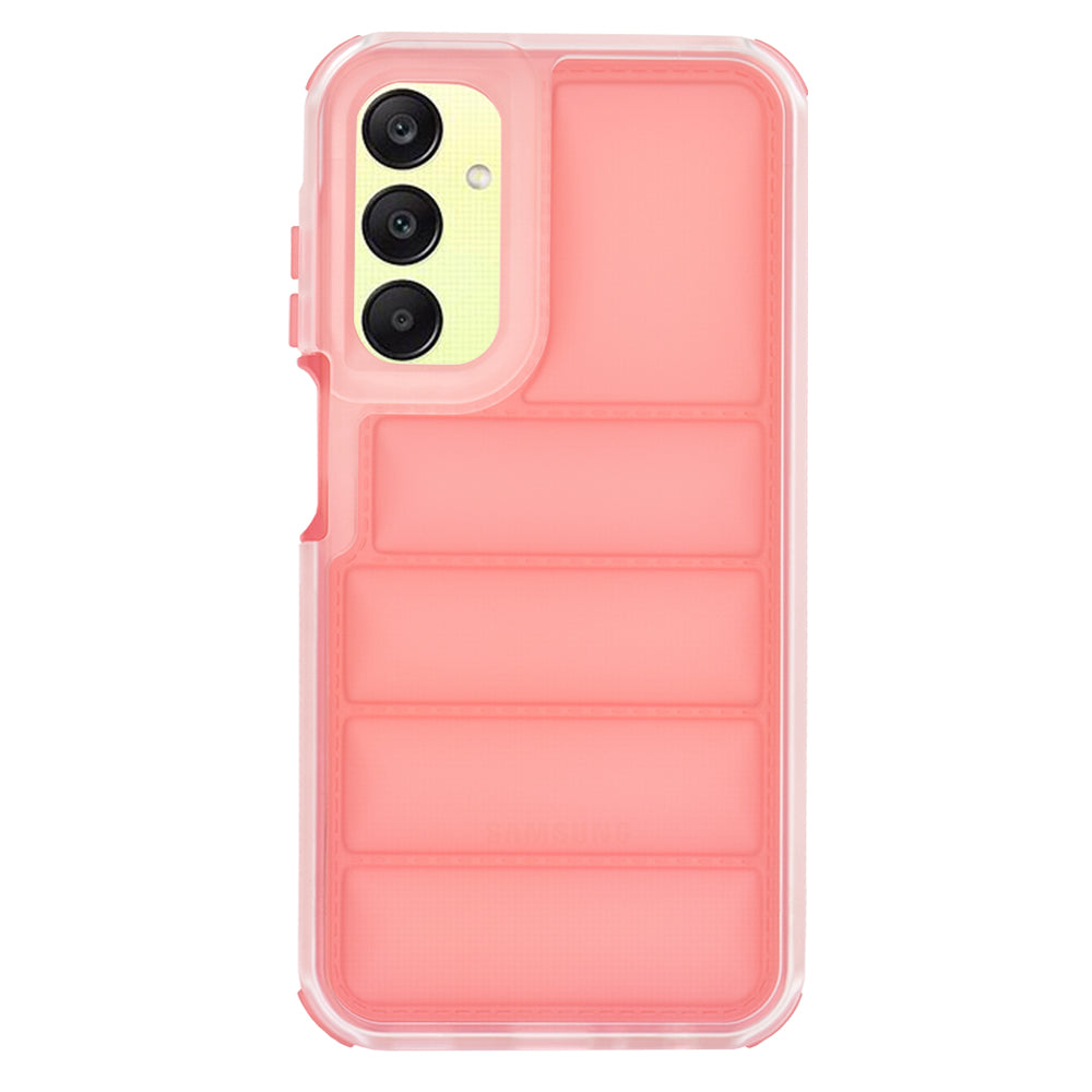Custodia per Samsung Galaxy A25 A256, Techsuit, Wave Shield, Rossa