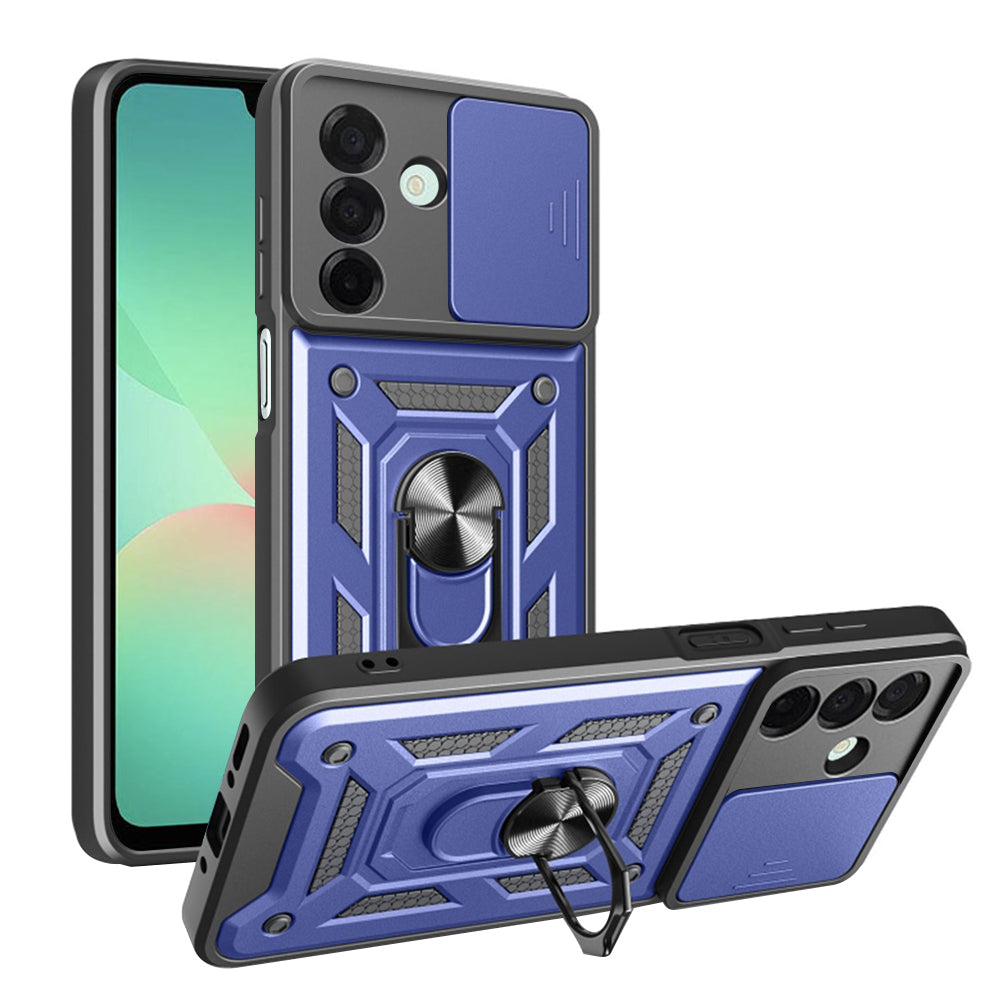 Custodia per Samsung Galaxy A26 A266, Techsuit, CamShield, Blu