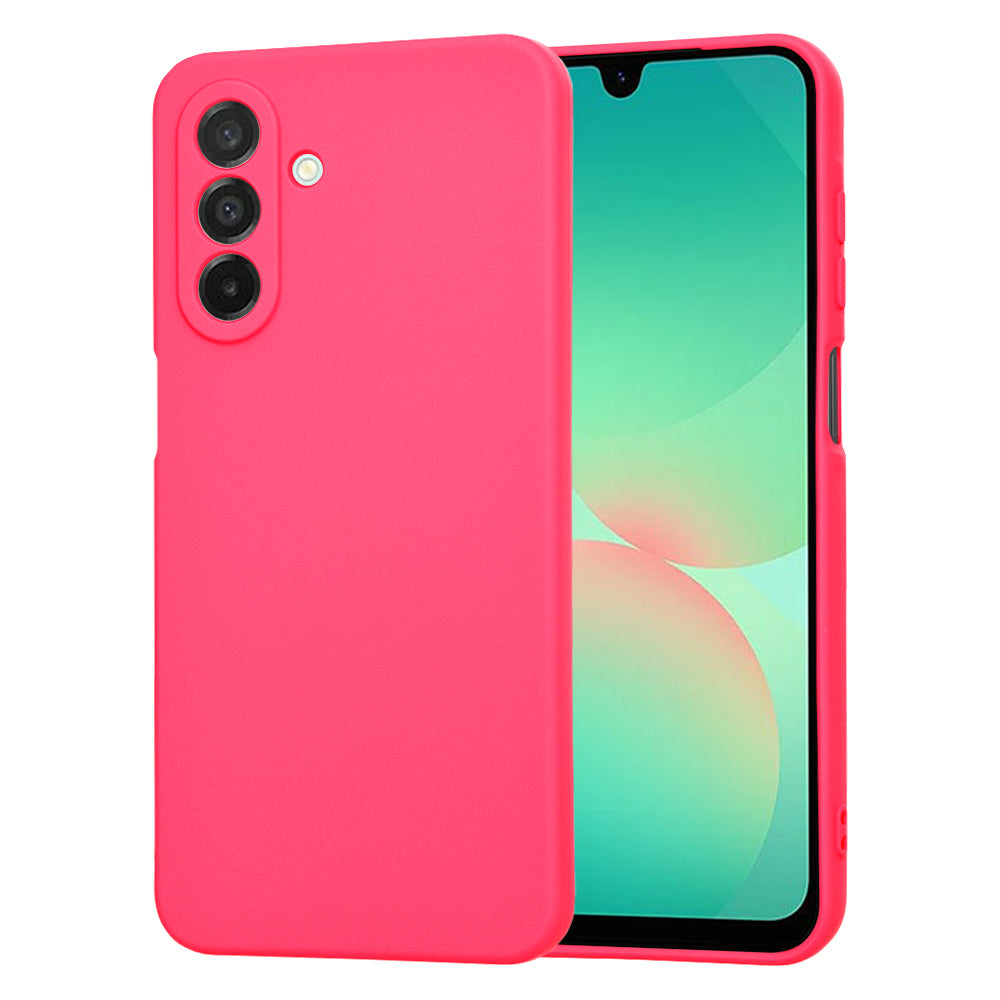 Custodia per Samsung Galaxy A26 A266, Techsuit, SoftFlex, Rosa Scuro