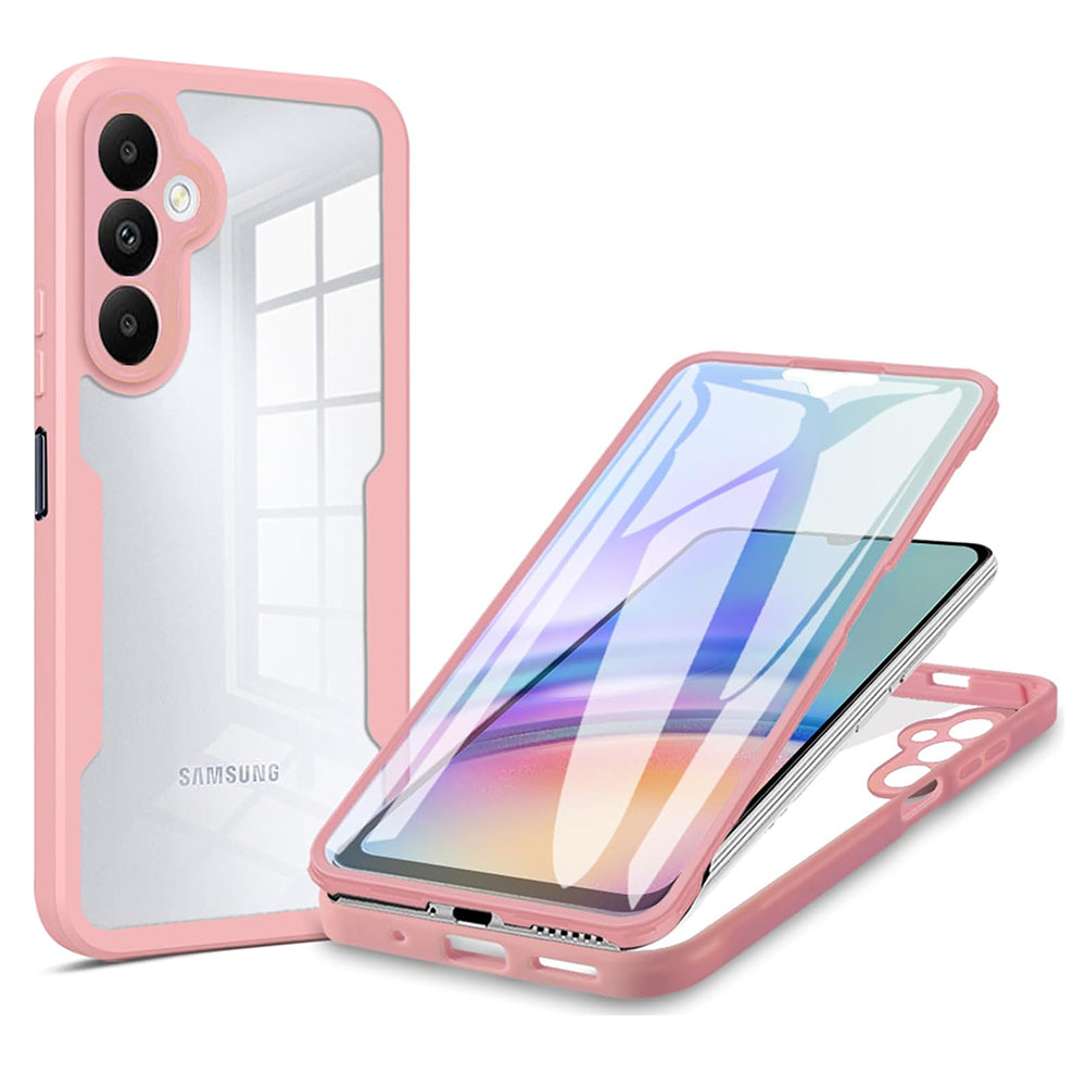 Custodia per Samsung Galaxy A34 A346, Techsuit, ColorVerse 360, Rosa