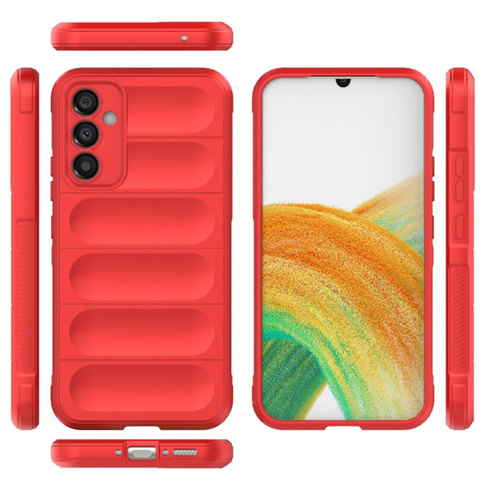 Custodia per Samsung Galaxy A34 A346, Techsuit, Magic Shield, Nera