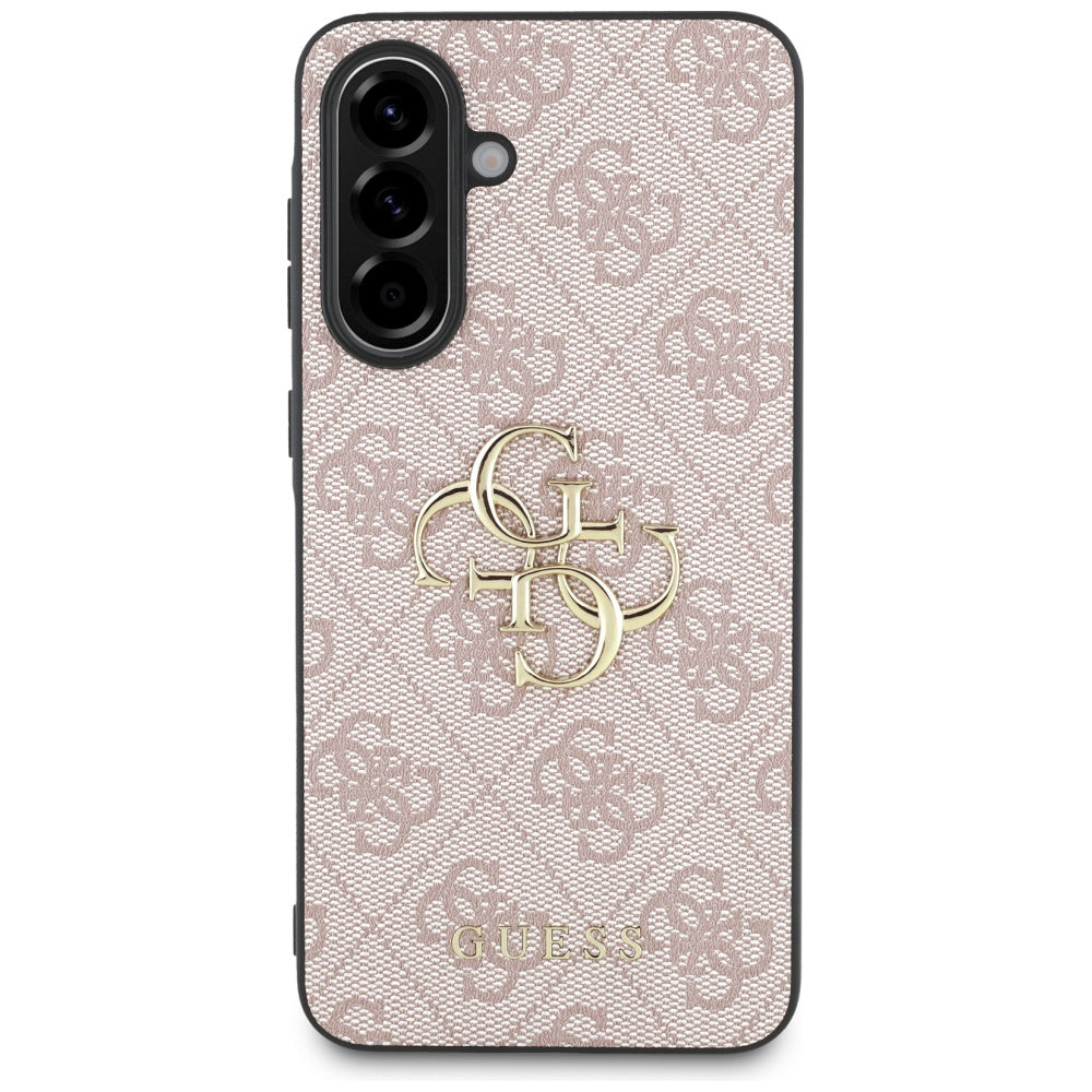 Case for Samsung Galaxy A36 A366, Guess, 4G Big Logo, Pink