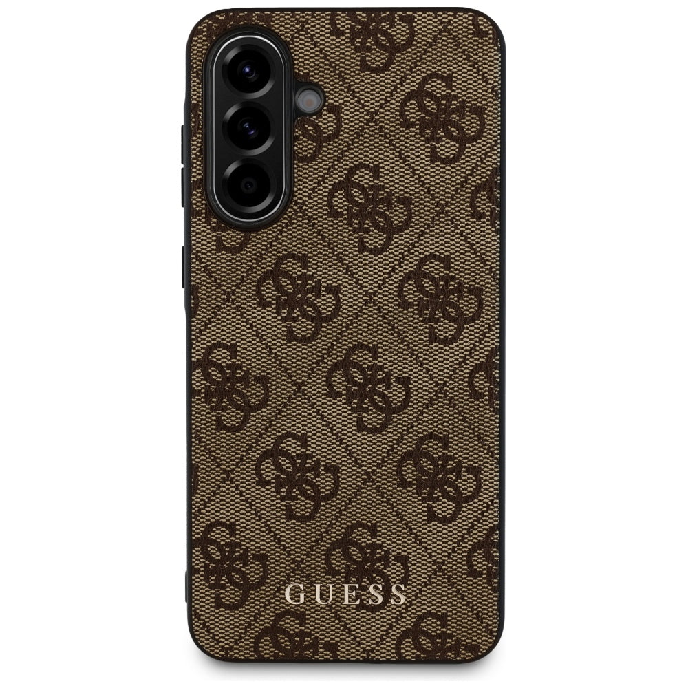 Custodia per Samsung Galaxy A36 A366, Guess, 4G Classic, Marrone