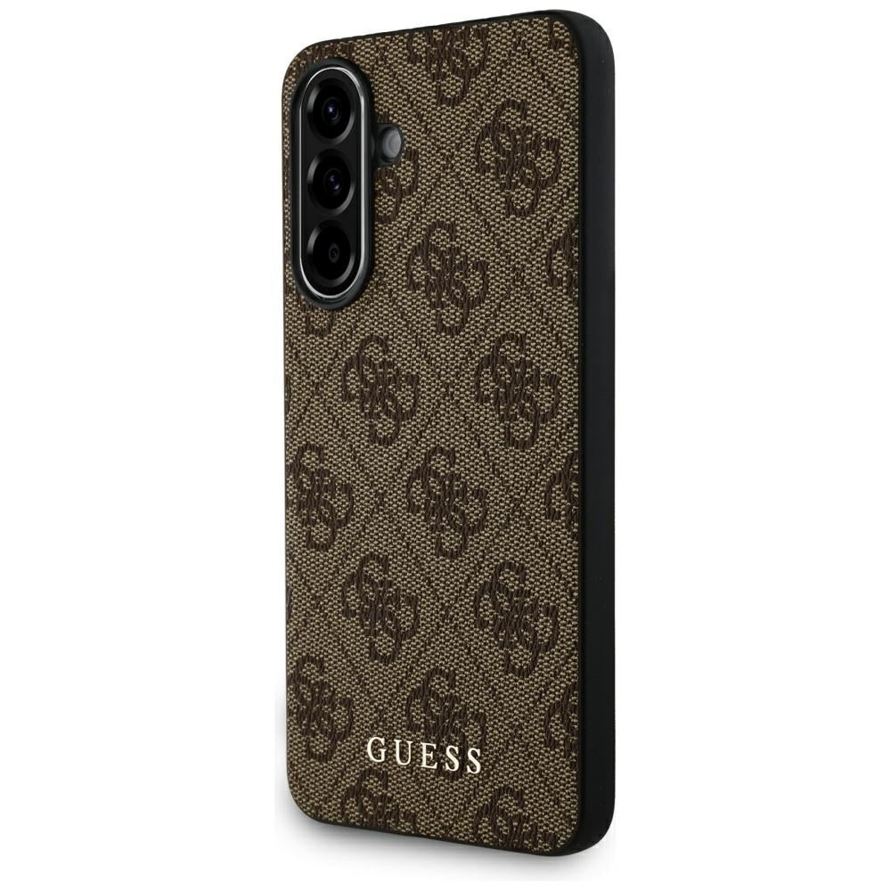 Custodia per Samsung Galaxy A36 A366, Guess, 4G Classic, Marrone