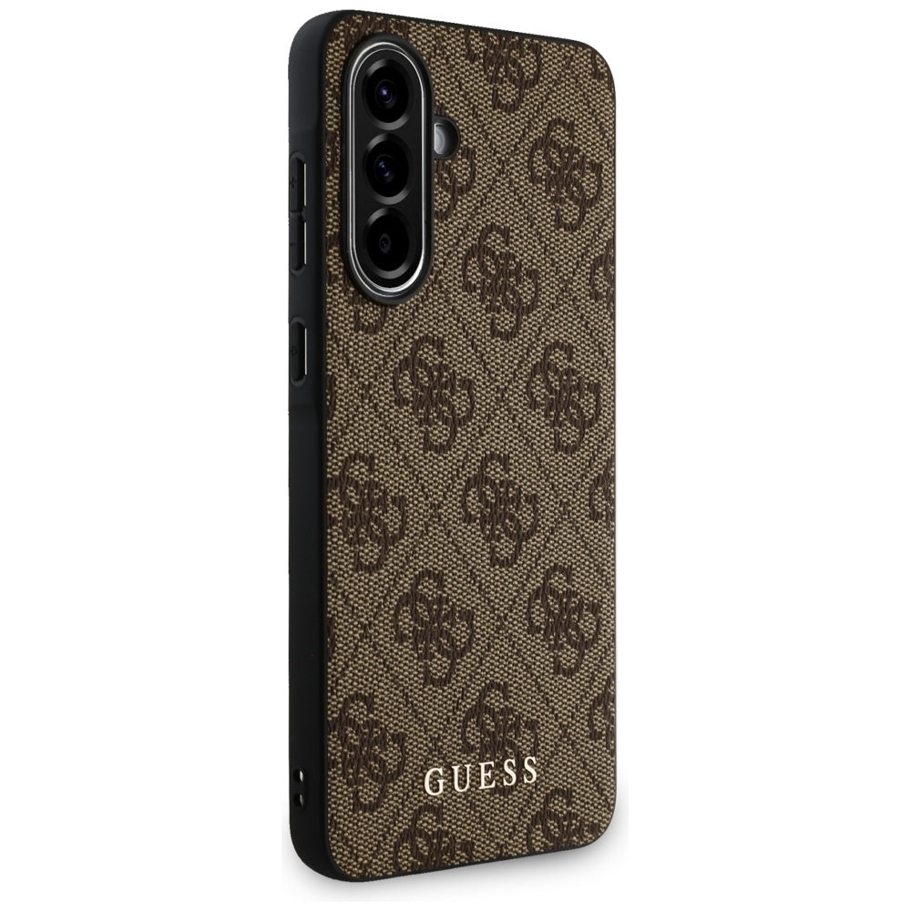 Custodia per Samsung Galaxy A36 A366, Guess, 4G Classic, Marrone