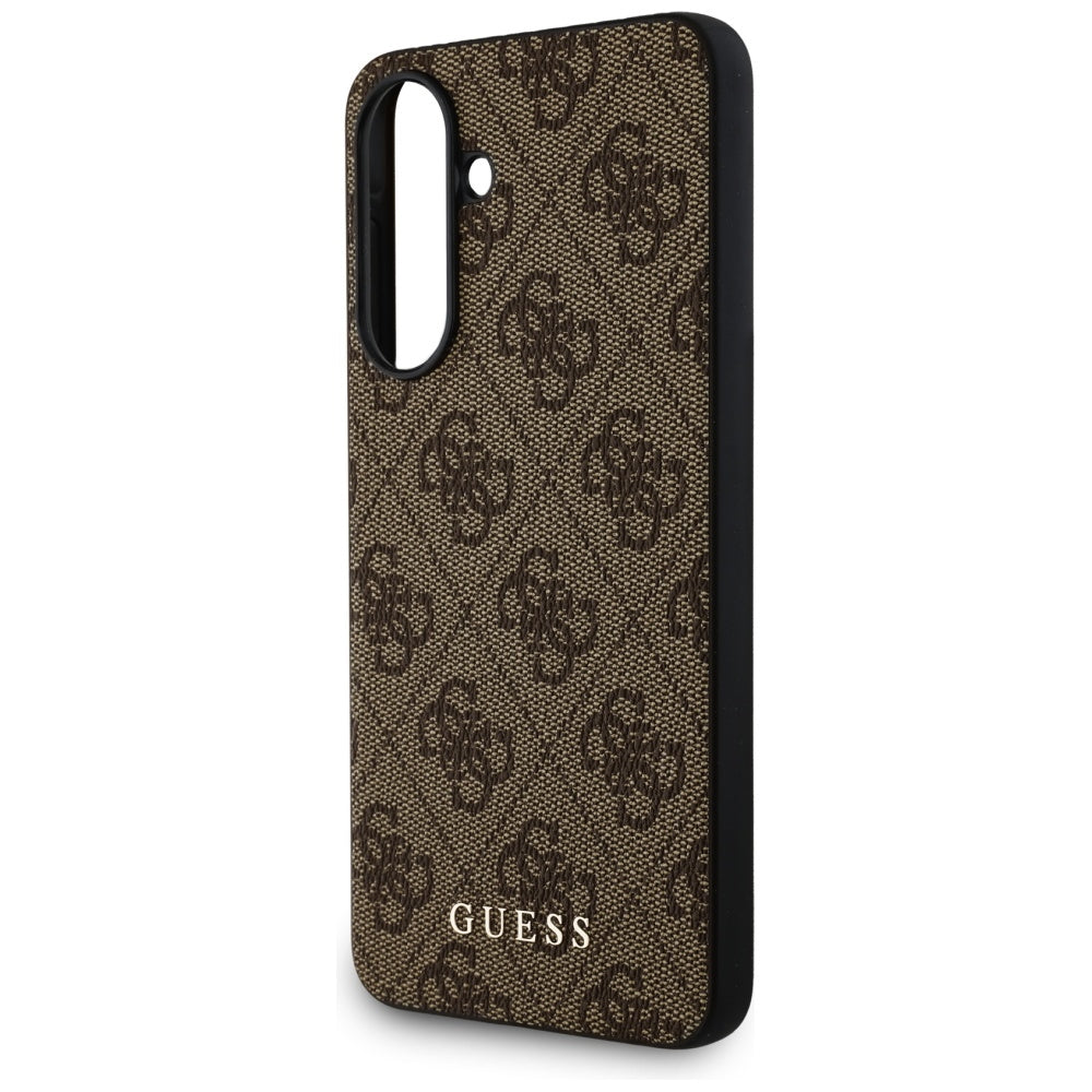 Custodia per Samsung Galaxy A36 A366, Guess, 4G Classic, Marrone