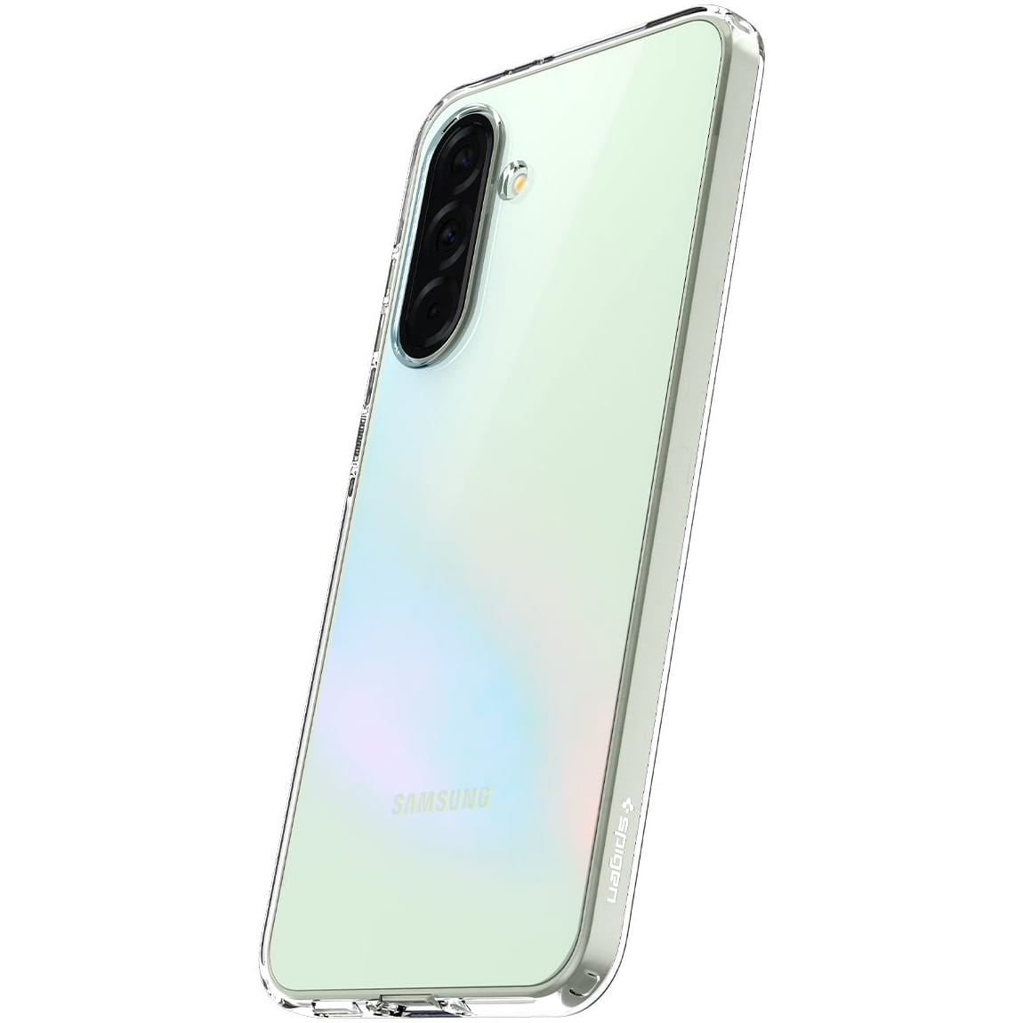 Custodia per Samsung Galaxy A36 A366, Spigen, Liquid Crystal, Trasparente ACS09167