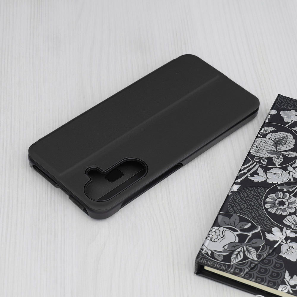 Custodia per Samsung Galaxy A36 A366, Techsuit, eFold, Nera