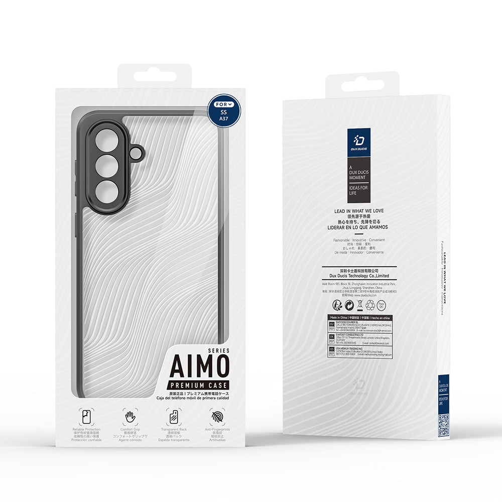 Custodia per Samsung Galaxy A37 5G, DUX DUCIS, Aimo, Nera