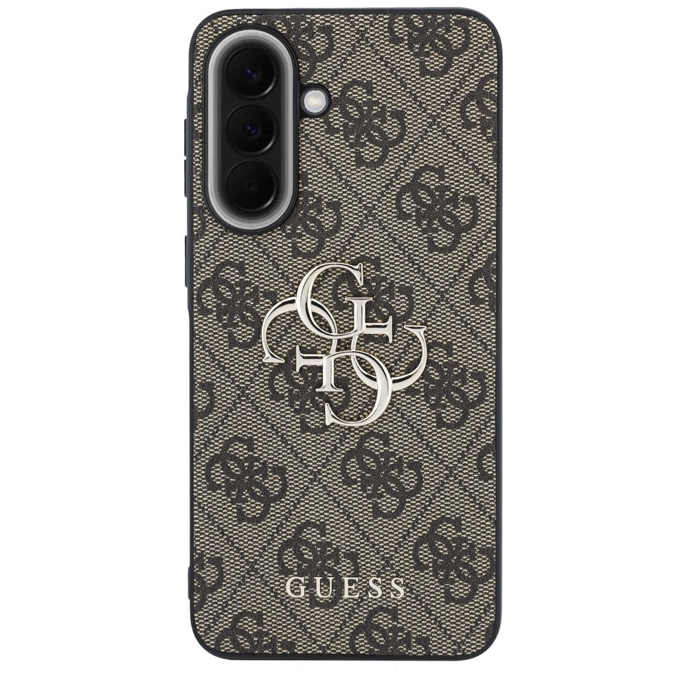 Custodia per Samsung Galaxy A37 5G, Guess, 4G Big Logo, Marrone