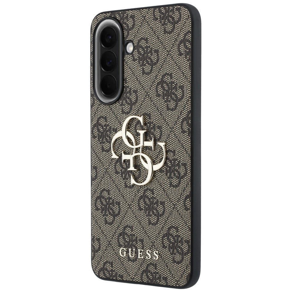 Custodia per Samsung Galaxy A37 5G, Guess, 4G Big Logo, Marrone