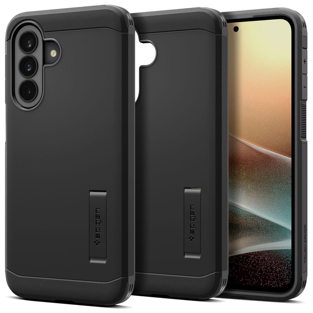 Custodia per Samsung Galaxy A37 5G, Spigen, Tough Armor, Nera ACS11131