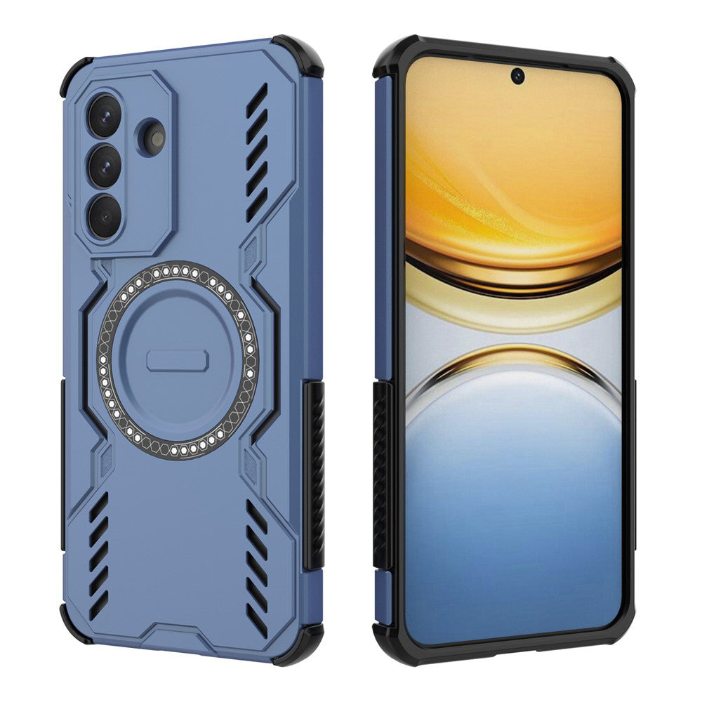 Custodia MagSafe per Samsung Galaxy A37 5G, Techsuit, ArmorMag, Blu