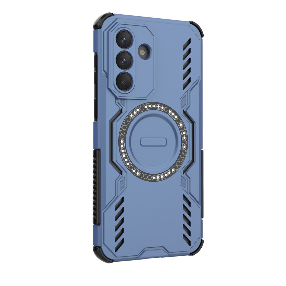 Custodia MagSafe per Samsung Galaxy A37 5G, Techsuit, ArmorMag, Blu