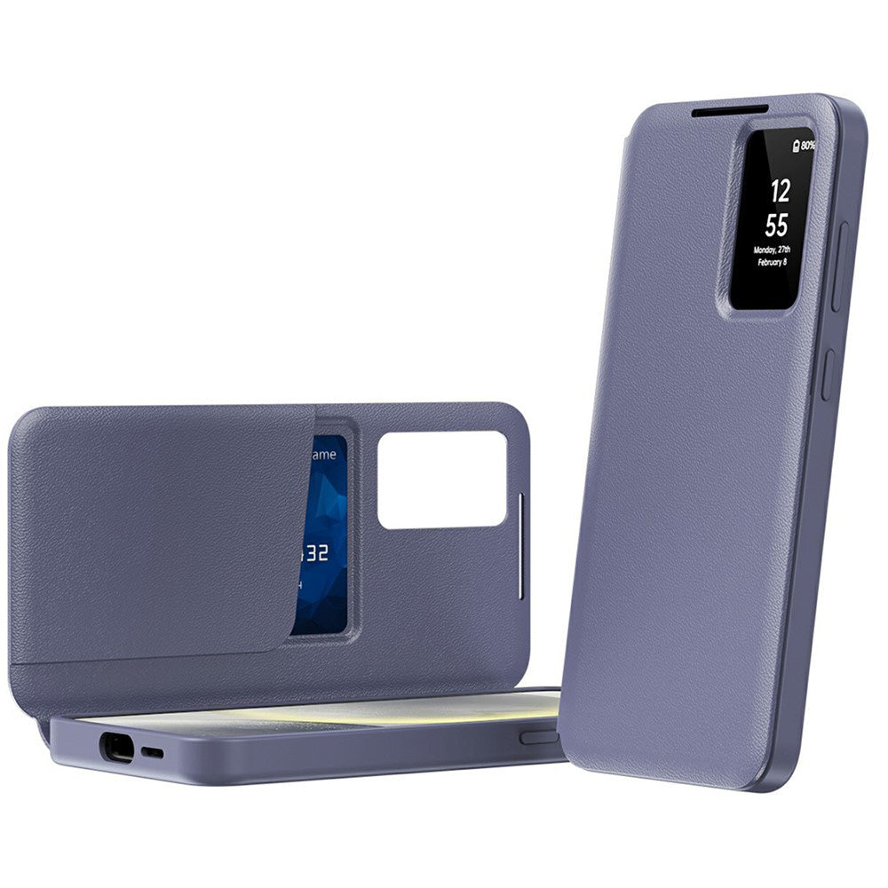 Custodia per Samsung Galaxy A37 5G, Techsuit, SmartView, Viola