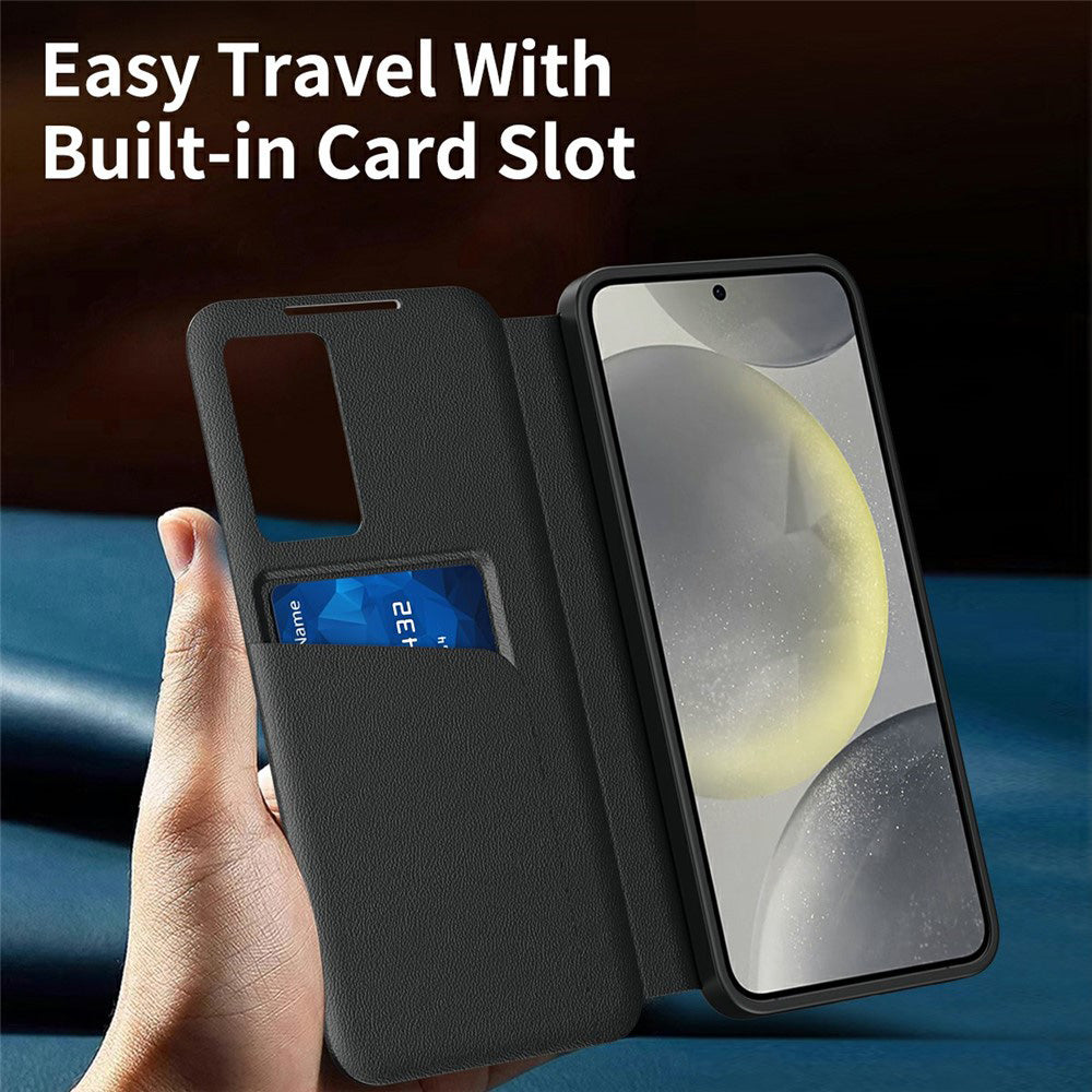 Case for Samsung Galaxy A37 5G, Techsuit, SmartView, Black