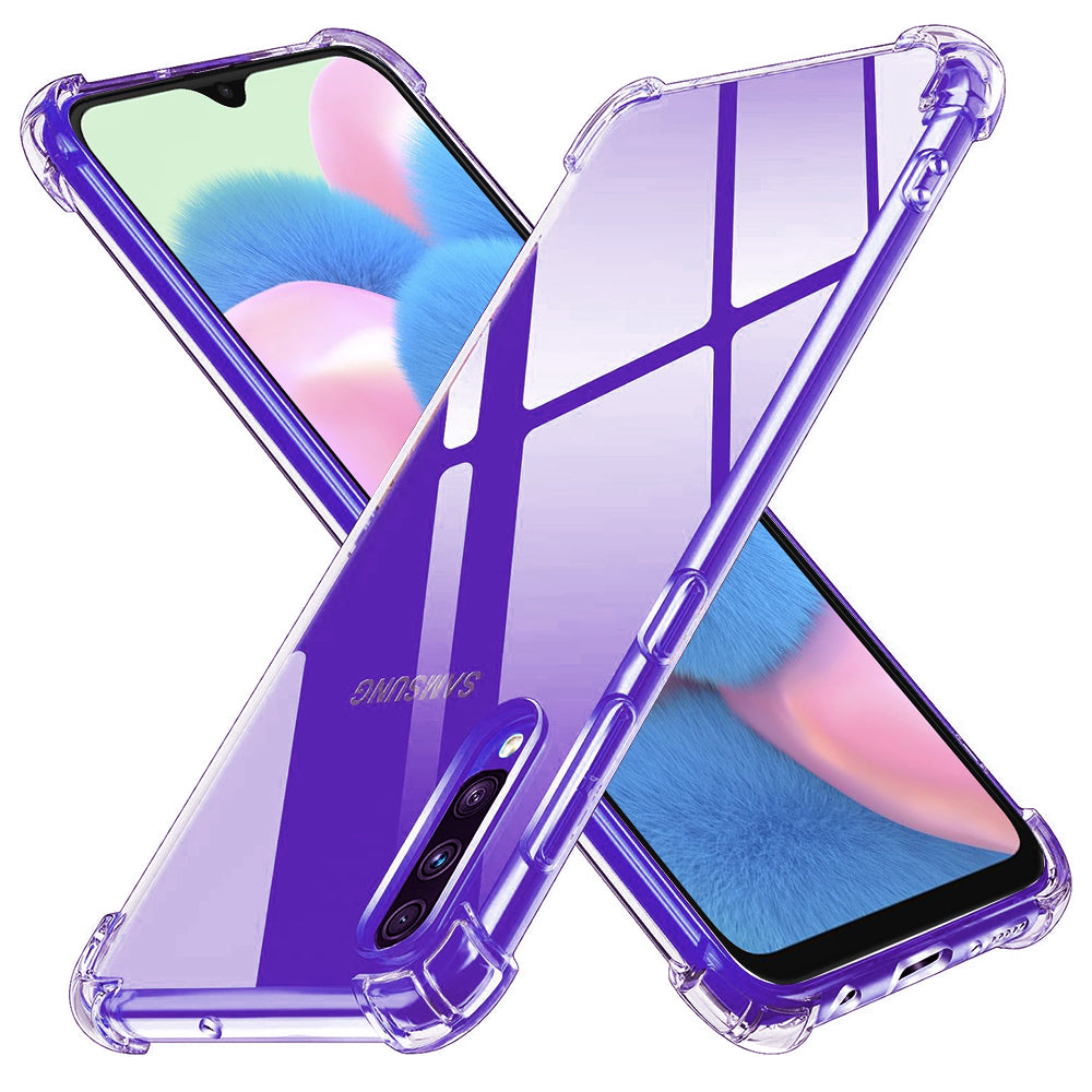 Custodia per Samsung Galaxy A50s A507 / A30s A307 / A50 A505, Techsuit, Shockproof Clear, Trasparente
