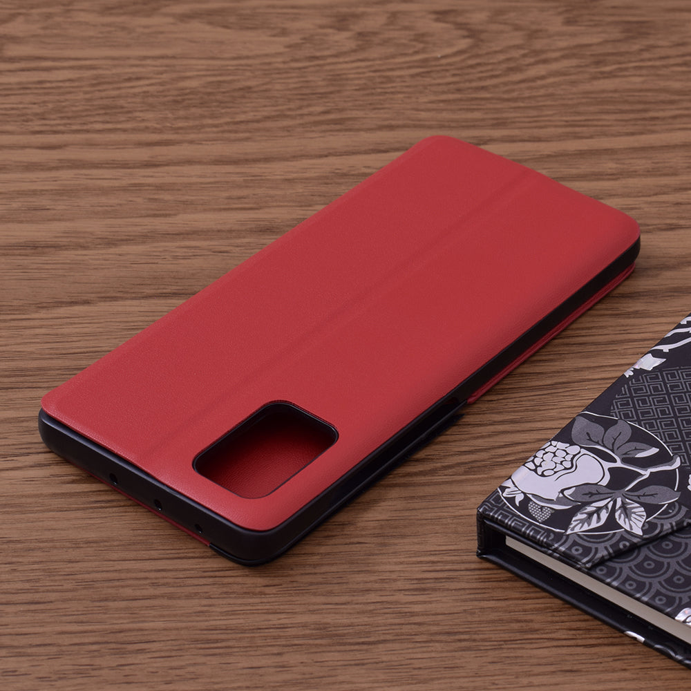 Custodia per Samsung Galaxy A51 A515, Techsuit, eFold, Rossa