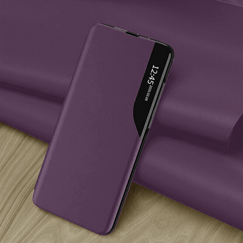 Custodia per Samsung Galaxy A52s 5G A528 / A52 5G A526 / A52 A525, Techsuit, eFold, Viola