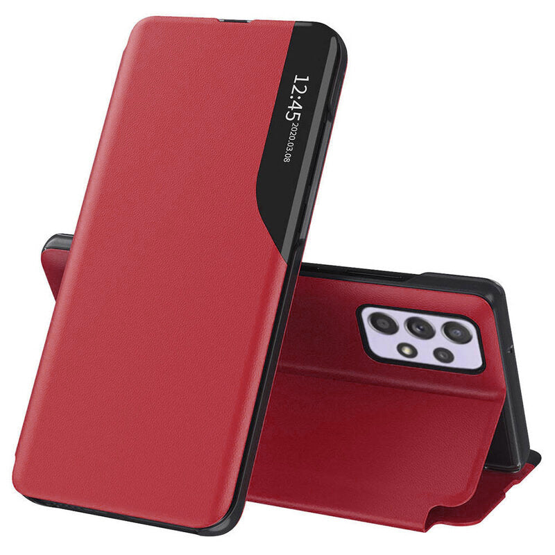 Custodia per Samsung Galaxy A52s 5G A528 / A52 5G A526 / A52 A525, Techsuit, eFold, Rossa