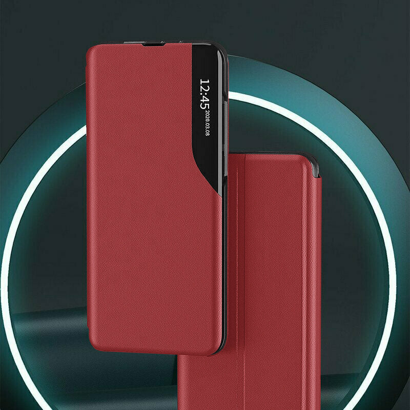 Custodia per Samsung Galaxy A52s 5G A528 / A52 5G A526 / A52 A525, Techsuit, eFold, Rossa