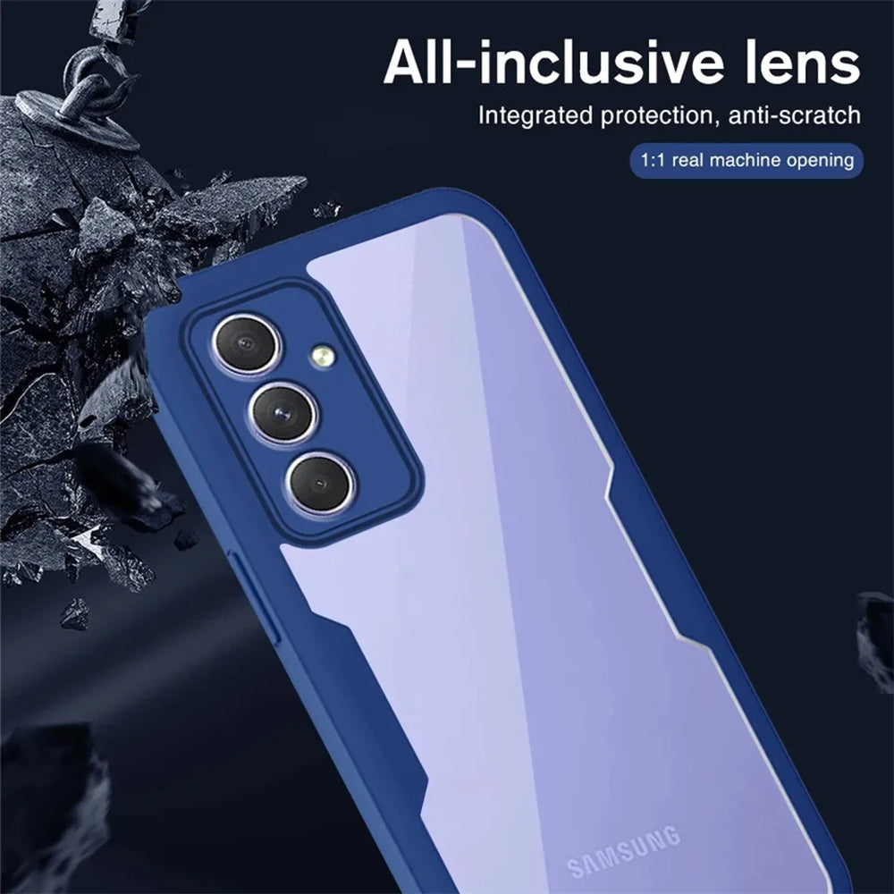 Custodia per Samsung Galaxy A54 A546, Techsuit, ColorVerse 360, Nera