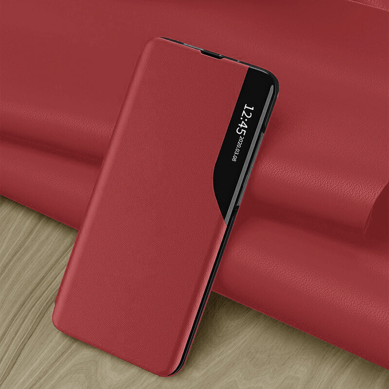 Custodia per Samsung Galaxy A54 A546, Techsuit, eFold, Rossa
