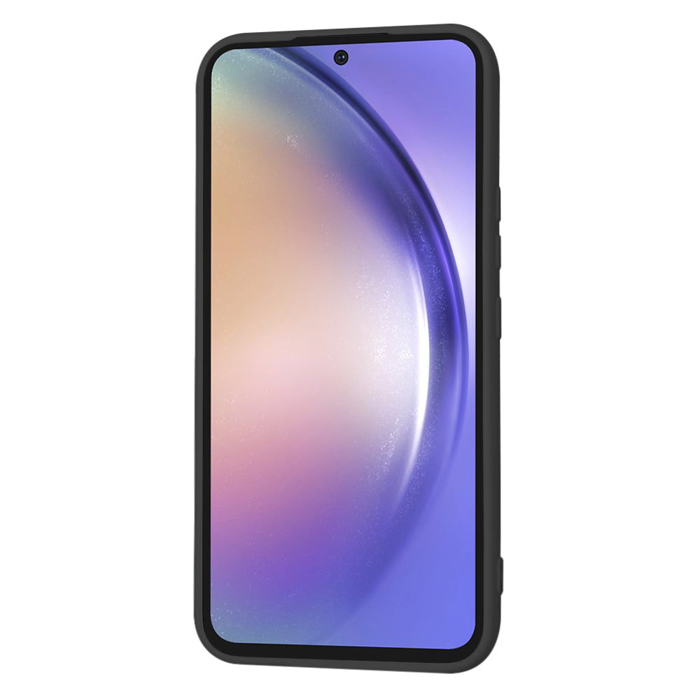 Custodia per Samsung Galaxy A54 A546, Techsuit, SoftFlex, Nera