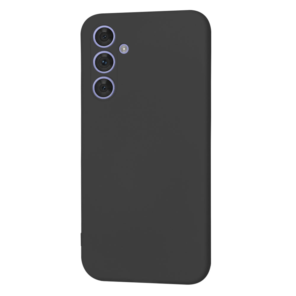 Custodia per Samsung Galaxy A54 A546, Techsuit, SoftFlex, Nera