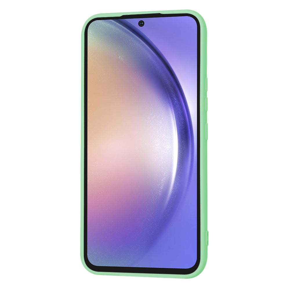 Custodia per Samsung Galaxy A54 A546, Techsuit, SoftFlex, Verde Chiaro