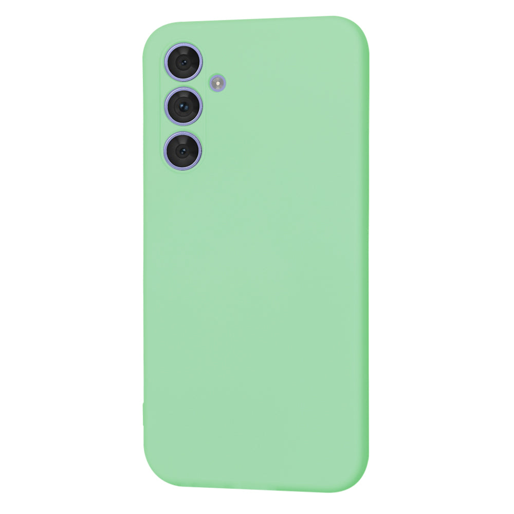 Custodia per Samsung Galaxy A54 A546, Techsuit, SoftFlex, Verde Chiaro