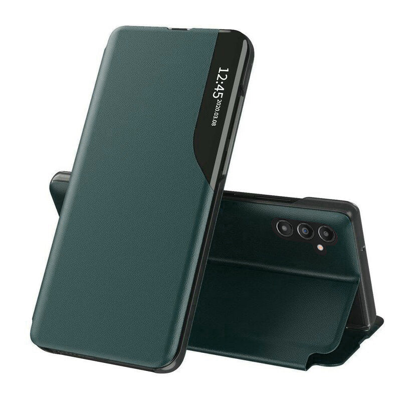 Custodia per Samsung Galaxy A55 5G A556, Techsuit, eFold, Verde