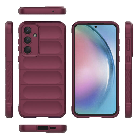 Custodia per Samsung Galaxy A55 5G A556, Techsuit, Magic Shield, Viola